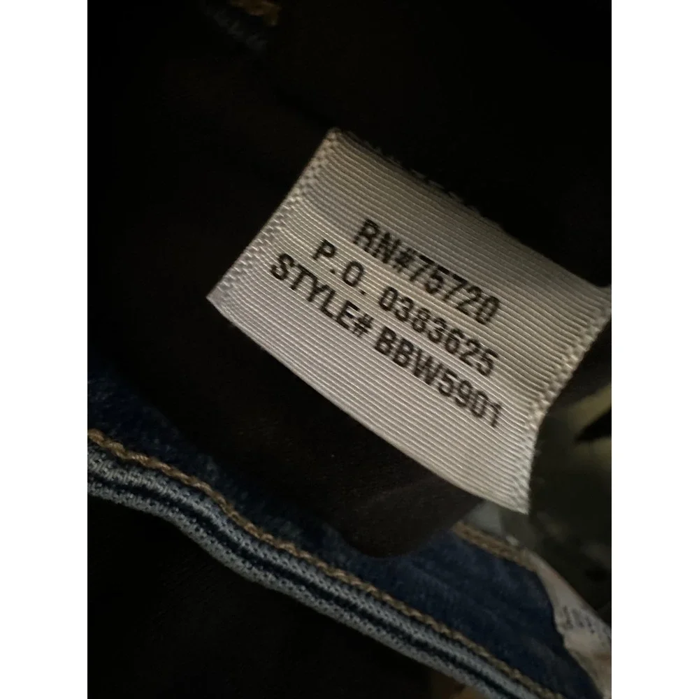 BKE Buckle Black Fit No 53 Skinny Jeans Mens 29x32‎ Candiani Italian Denim
